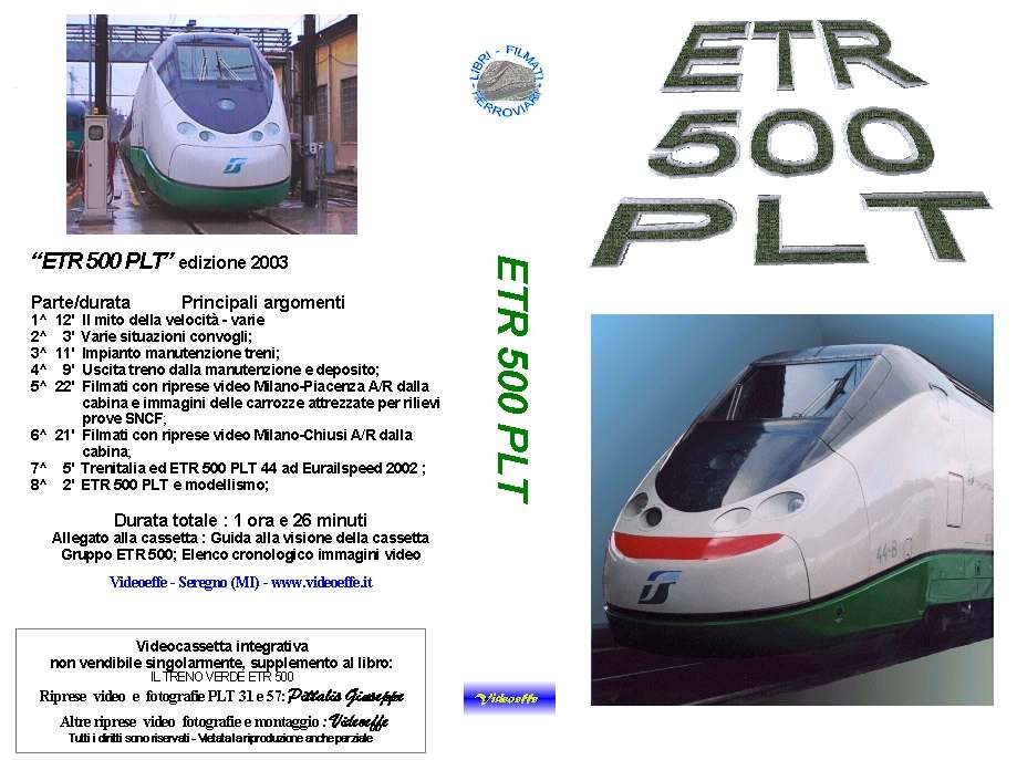 Recensione VHS ETR 500 PLT